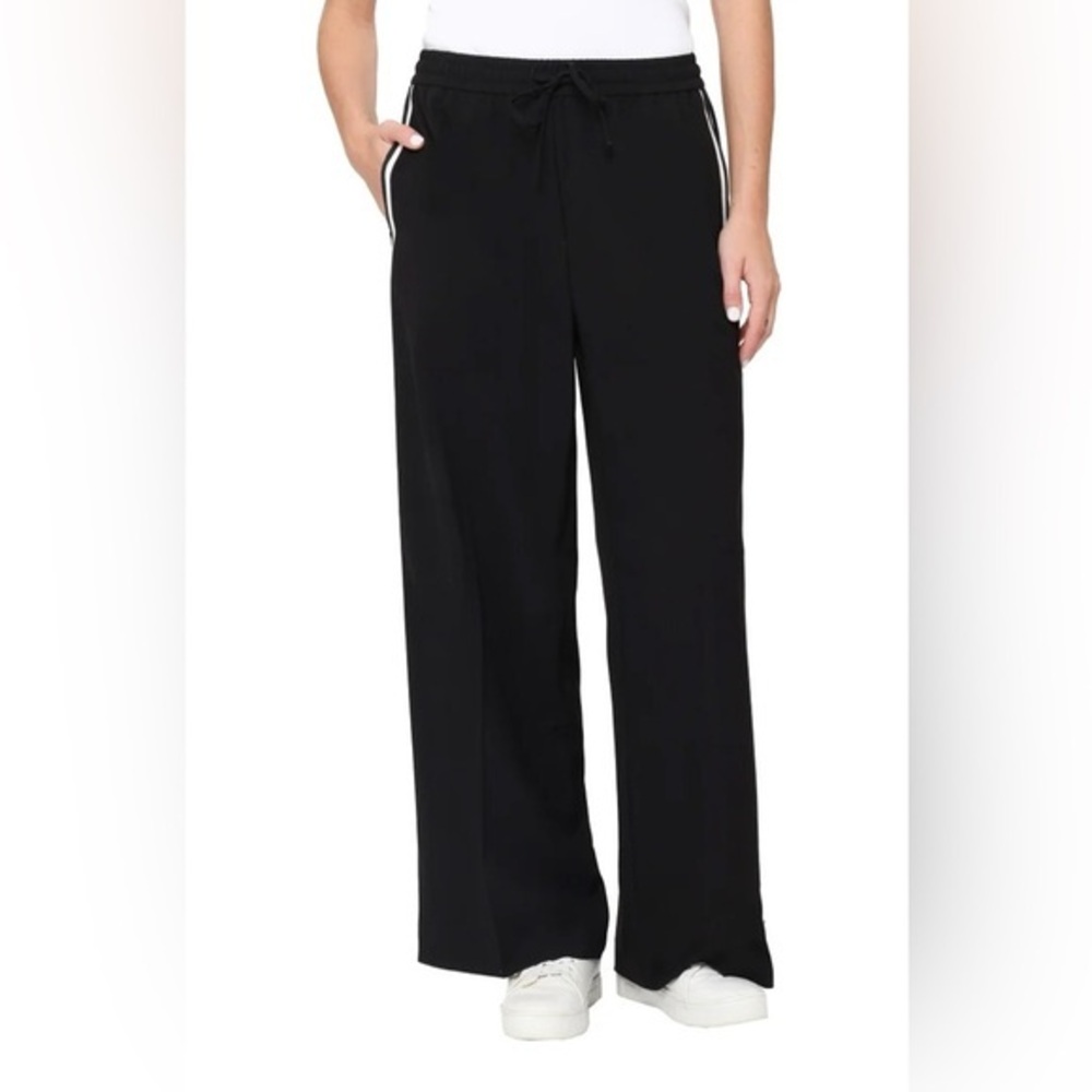 RACHEL Rachel Roy Women’s Drawstring Wide Leg Pants XL